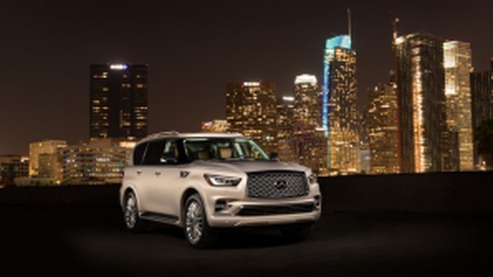 Infiniti представи новия QX80 на Автосалона в Дубай