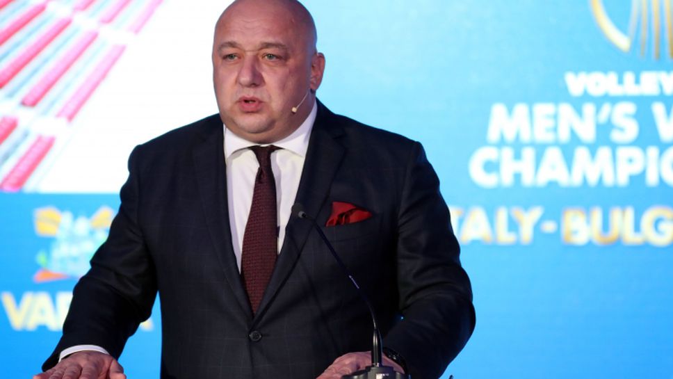 Министър Кралев: Надявам се на едно добро сътрудничество между България и Италия по време на СП по волейбол
