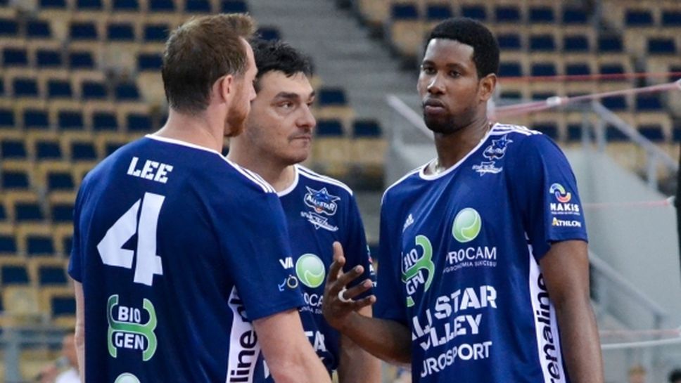 Владо Николов игра в All Star Volley в Гданск заедно с Жиба, Тетюхин, Леон и Папи (снимки)