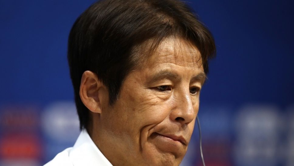 Селекционерът на Япония запази спокойствие след успеха срещу Колумбия
