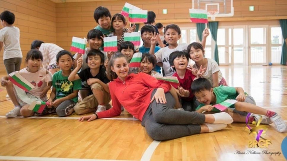 Националният ни отбор по художествена гимнастика продължава лагера си в Мураяма