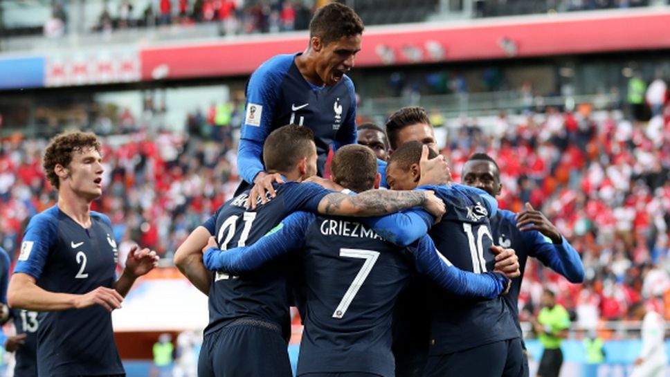 Франция пак не очарова, но продължава напред след победа над Перу (видео)