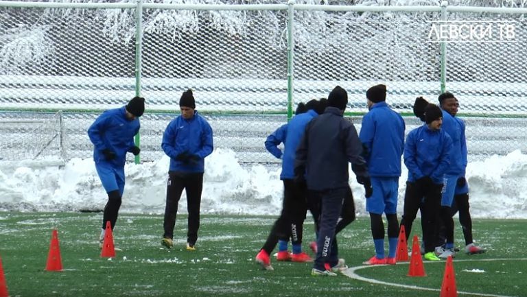 Последна тренировка в София преди заминаването на Левски за Русе