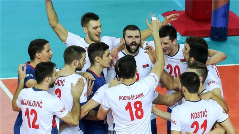 Сърбия гледа към финалите на Лигата след лесна победа над Канада (видео + снимки)