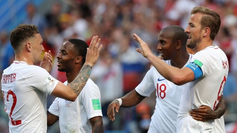 Англия отговори на предизвикателството на Белгия с исторически разгром, Кейн изпревари Роналдо и Лукаку (видео)