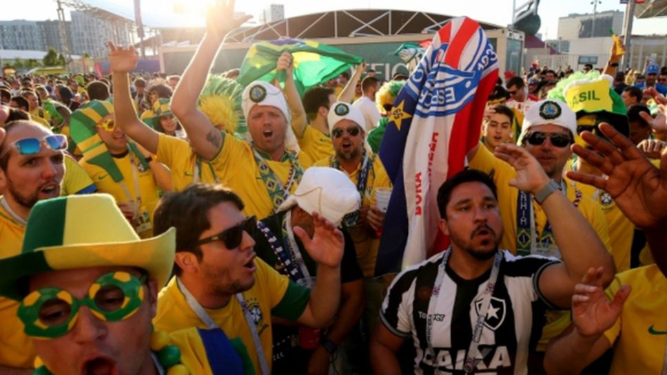 Бразилия - Сърбия подобри 12-годишен рекорд по гледаемост