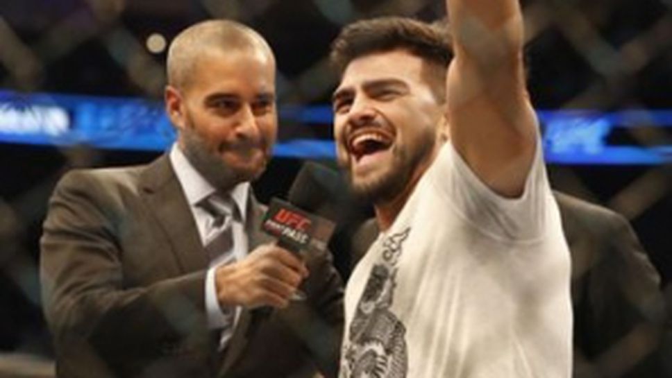 Келвин Гастелъм нокаутира Майкъл Биспинг на UFC Fight Night 122