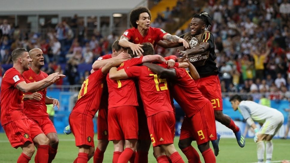 Белгия възкръсна за изключителен обрат в последната секунда и стигна до мечтания 1/4-финал срещу Бразилия (видео)