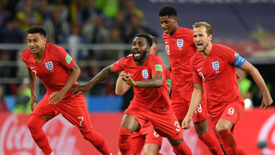 Англия за пръв път побеждава с дузпи на световно първенство