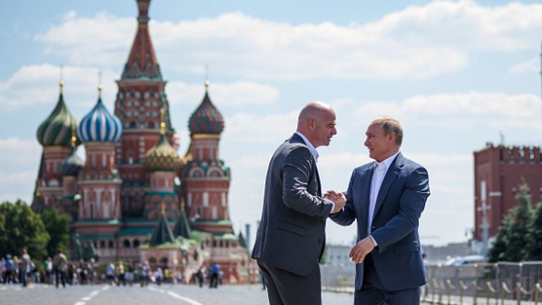 Джани Инфантино: Всички се влюбихме в Русия