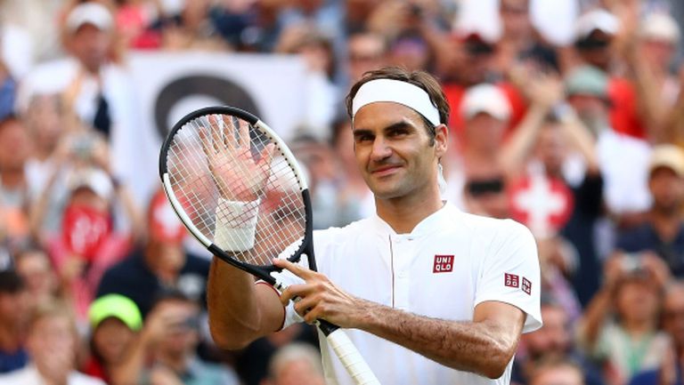 Роджър Федерер с победа номер 200 на трева