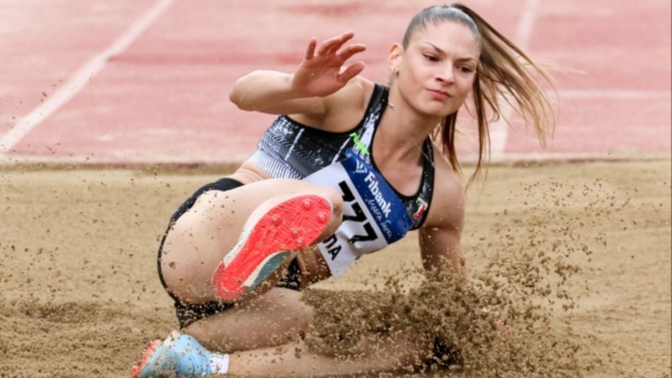 Габриела Петрова спечели титлата в тройния скок с резултат над 14 метра