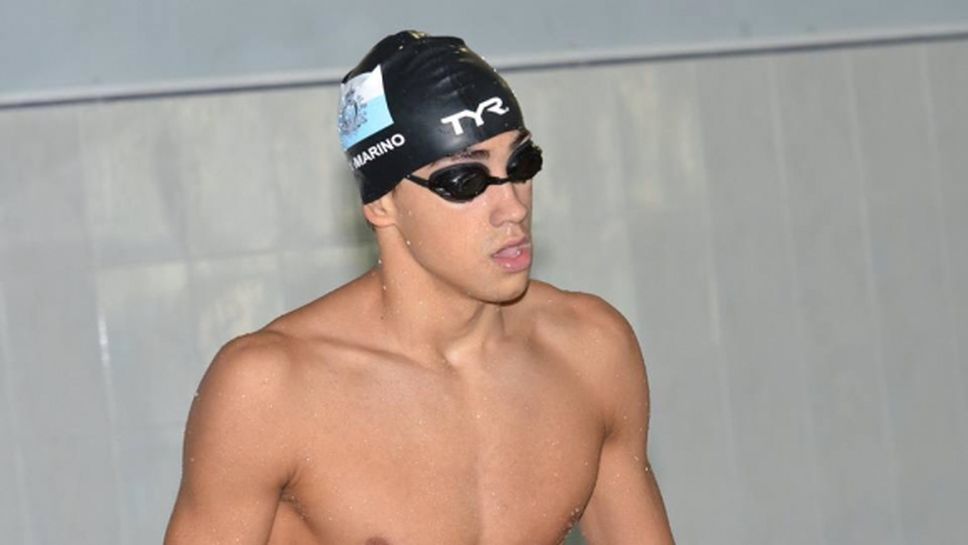 Калоян Братанов със силно плуване на 50 метра св. стил, остава първа резерва за финала на Евро 2018