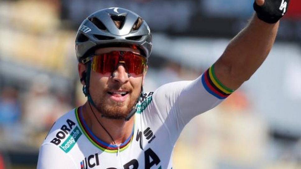 Петър Саган спечели втория етап от Обиколката на Франция и поведе (видео + снимки)