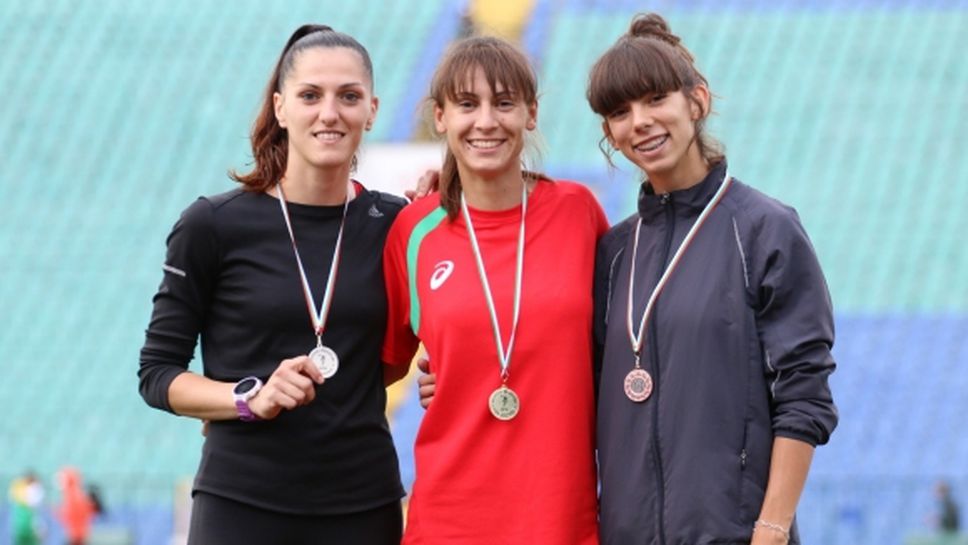 Полина Тодорова и Алекс Василев са шампионите на 800 метра