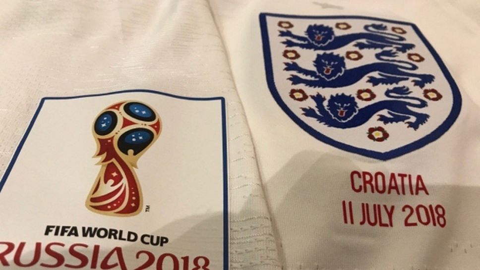 Англия излиза в бяло срещу Хърватия