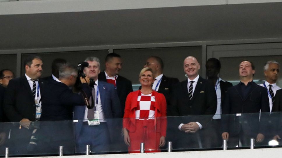 Президентът на Хърватия няма да гледа битката с Англия
