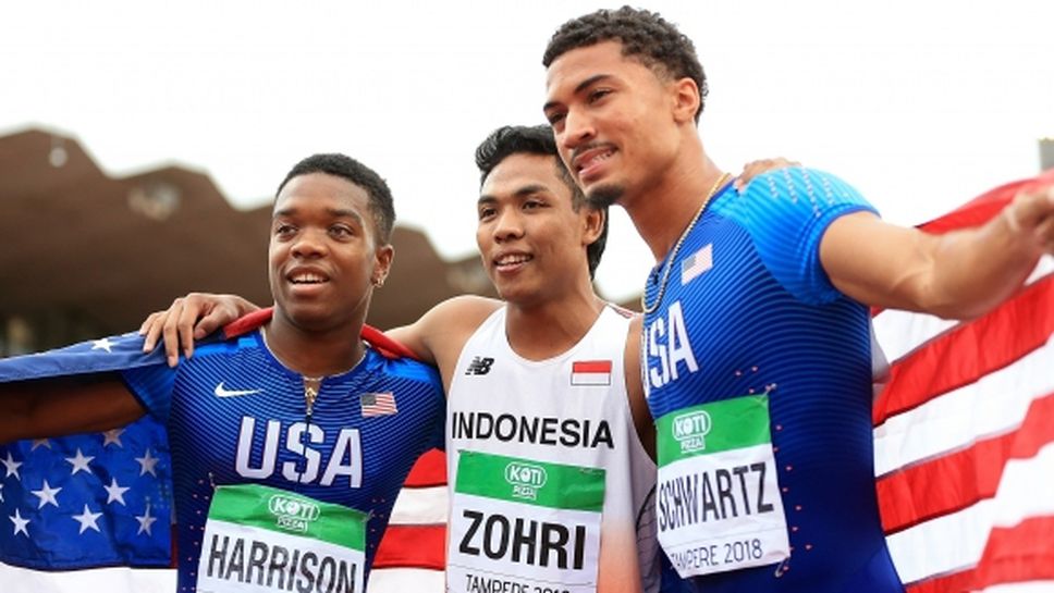 За първи път в историята индонезиец е световен шампион на 100 метра
