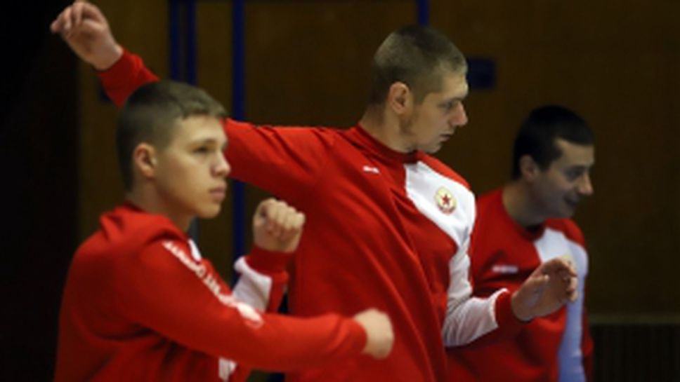 Тренировка на ЦСКА