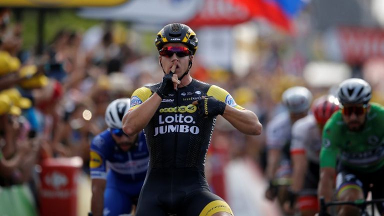 Дилан Грьоневеген спечели седмия етап на "Тур дьо Франс"