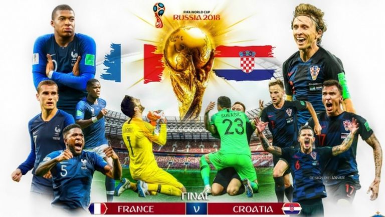Франция и Хърватия посягат към световната футболна корона
