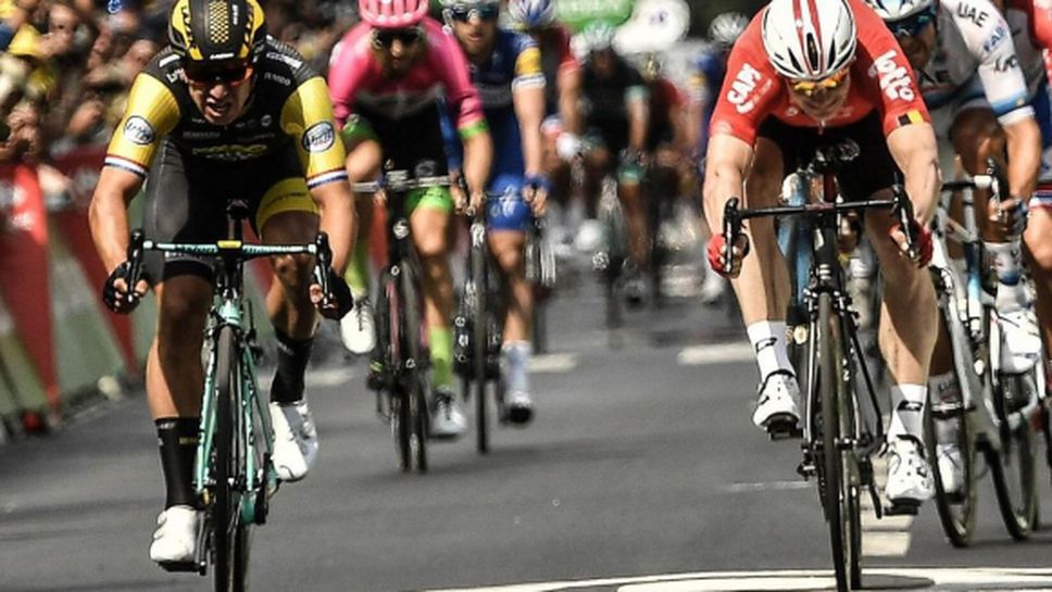 Паветата на Рубе взеха много жертви, Джон Дегенколб спечели деветия етап на Тура
