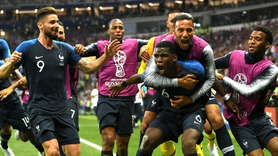 Франция с рекорд на Мондиал`2018