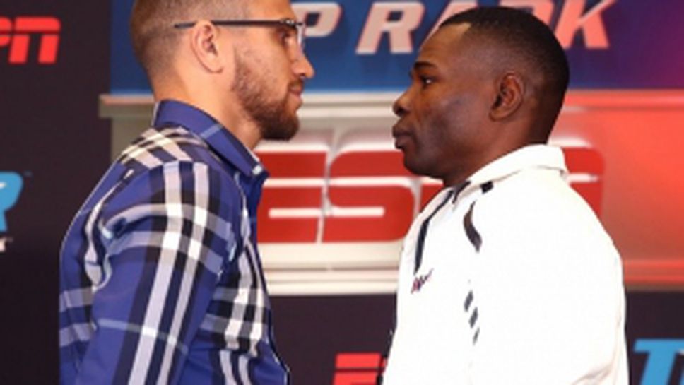 Васил Ломаченко и Гилермо Ригондо застанаха лице в лице