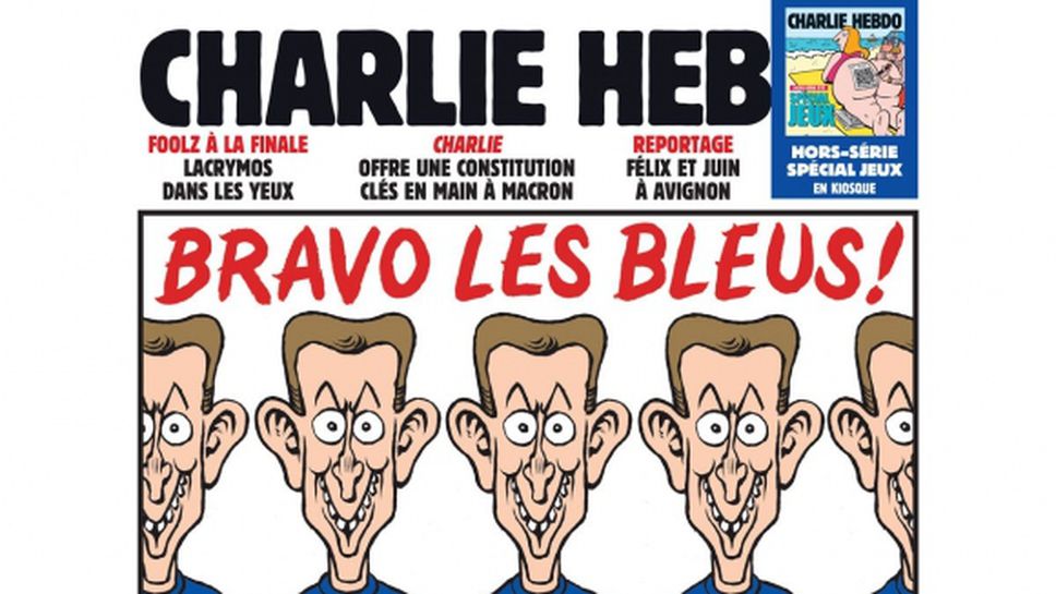 Charlie Hebdo посвети новия си брой на Мондиал 2018