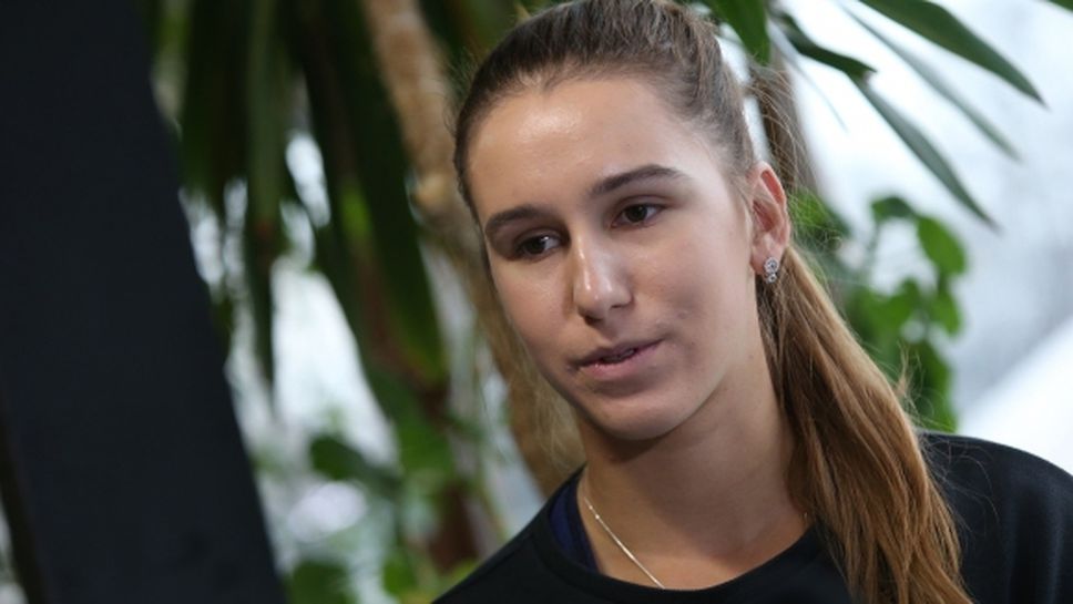 Топалова има високи очаквания за Европейското по тенис за юноши