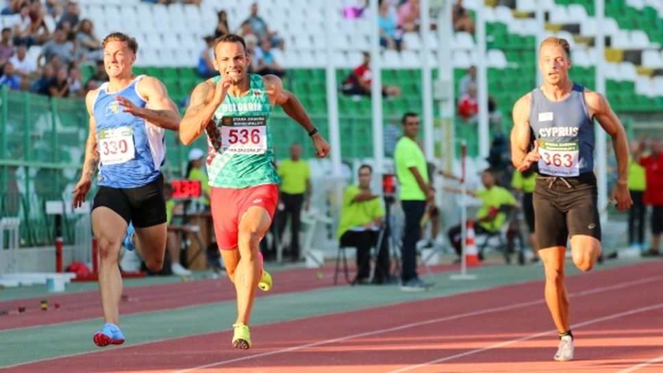 Денис Димитров с рекорд и балкански бронз на 200 м, остана на 2 стотни от евронорматив