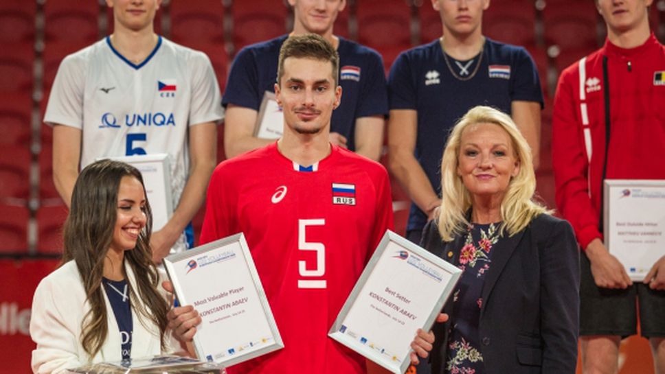 Константин Абаев - MVP на Евроволей 2018