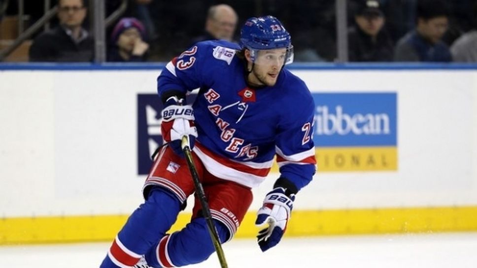 Райън Спуунър остава в Рейнджърс