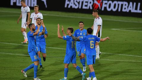  Италия сподели добра игра и се оправи с Унгария 