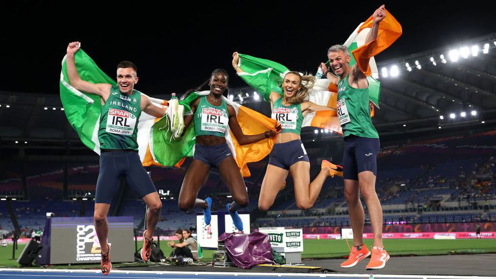 Ирландия спечели смесената щафета на 4 по 400 м с нов рекорд на шампионатите