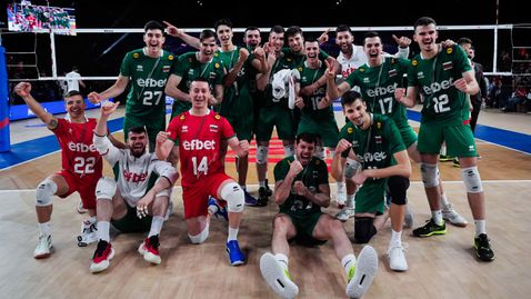 България с втора победа във VNL! Фантастични Илия Петков и Аспарух Аспарухов
