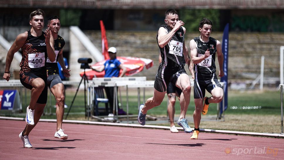 Христо Илиев постигна победа на 100 метра при мъжете на