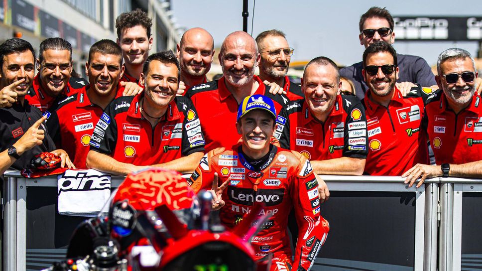 Марк Маркес Дукати се пребори за победата в спринта за