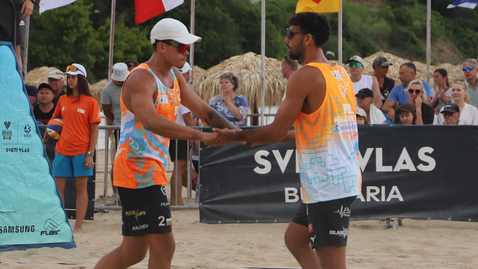 Калчев и Механджийски останаха четвърти на Sveti Vlas Beach Pro Tour