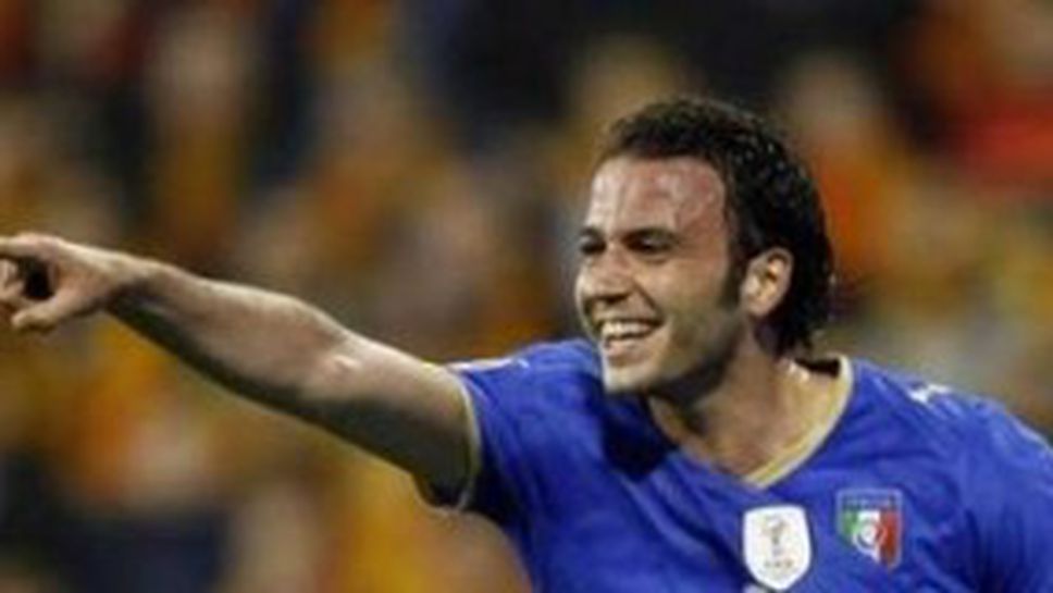 Пацини щастлив от успешния дебют за Италия