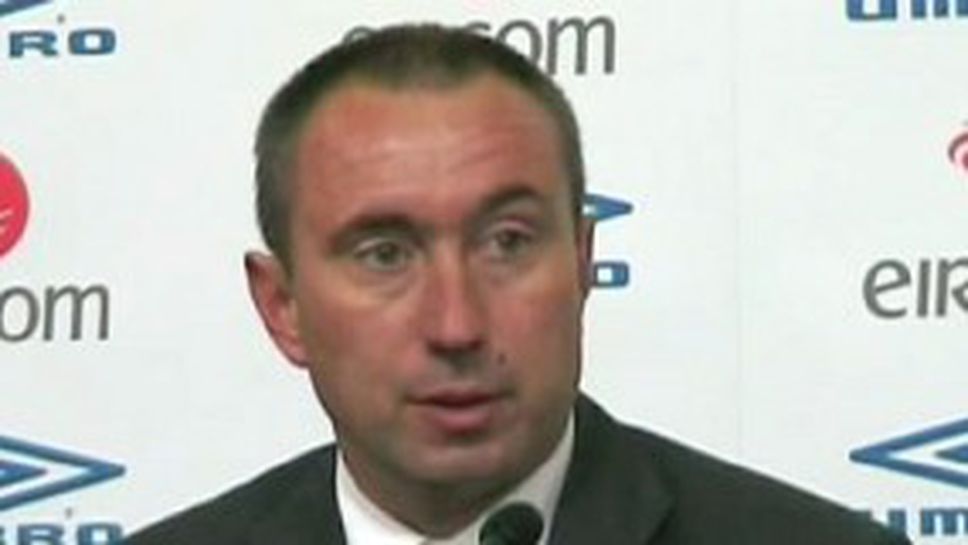 Стоилов: Резултатът ни удовлетворява, не трябва да подценяваме Кипър