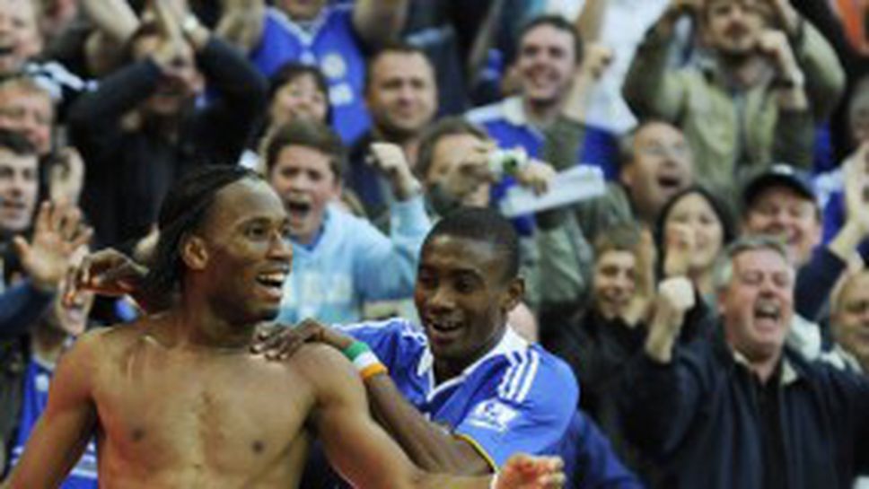 Дрогба прати Челси на финал в Купата на Англия