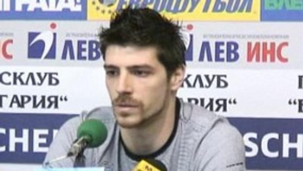 Мечката иска да се утвърди в националния отбор и трансфер в чужбина