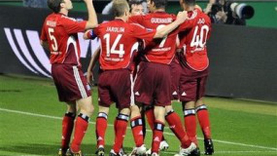 Хамбургер излъга Вердер в Бремен и огорчи рожденика Шааф