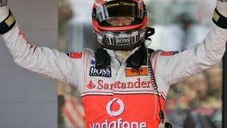 Хейки печели инфарктно първа позиция в Англия, Уебър сензационно втори, Люис се проваля