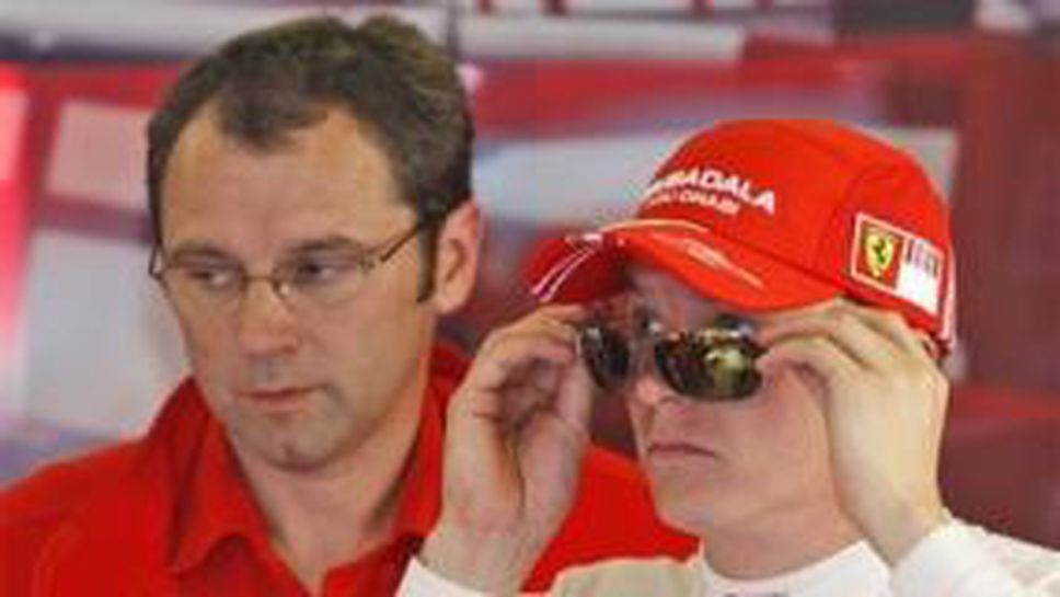 Кими доволен въпреки третото място