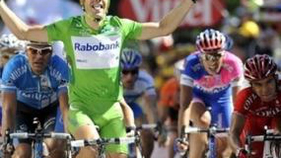 Трикратен световен шампион спечели 14-тия етап на Тур дьо Франс