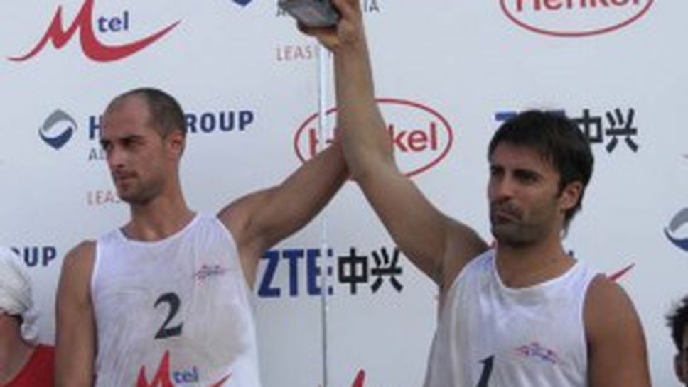 Николай Колев и Невен Нешев спечелиха драматично Mtel Beach Masters в София