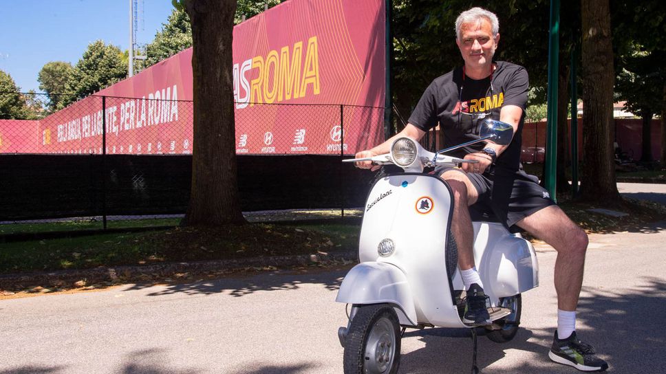 Моуриньо превърна изкуството в реалност (снимки)