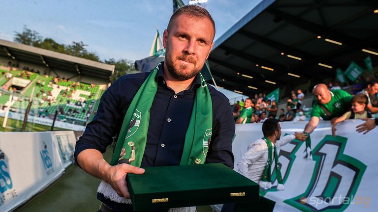 Техническият директор на Лудогорец Козмин Моци говори след нулевото равенство